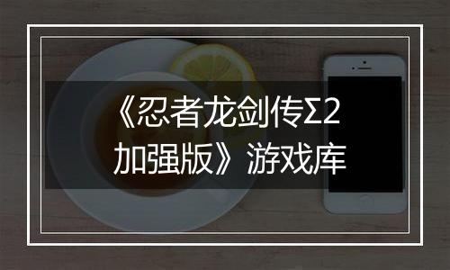 《忍者龙剑传Σ2 加强版》游戏库