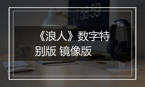《浪人》数字特别版 镜像版