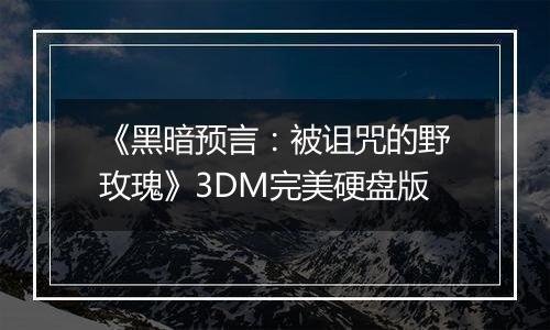 《黑暗预言:被诅咒的野玫瑰》3DM完美硬盘版