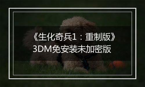 《生化奇兵1：重制版》 3DM免安装未加密版