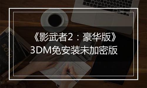 《影武者2：豪华版》3DM免安装未加密版