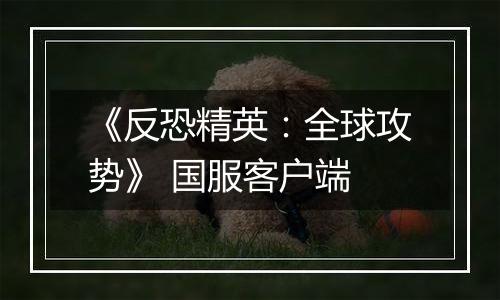《反恐精英：全球攻势》 国服客户端