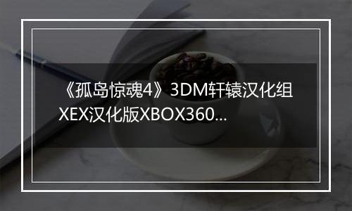 《孤岛惊魂4》3DM轩辕汉化组XEX汉化版XBOX360版