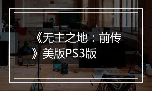 《无主之地:前传》美版PS3版