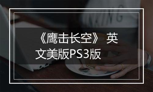 《鹰击长空》 英文美版PS3版