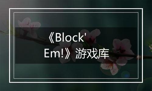 《Block'Em!》游戏库