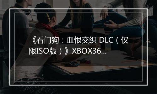 《看门狗：血恨交织 DLC（仅限ISO版）》XBOX360版