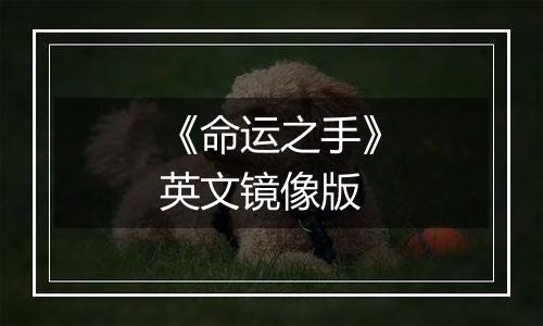《命运之手》英文镜像版
