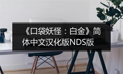 《口袋妖怪：白金》简体中文汉化版NDS版
