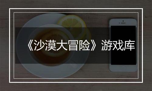 《沙漠大冒险》游戏库