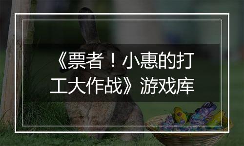 《票者！小惠的打工大作战》游戏库