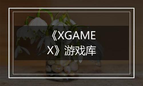 《XGAMEX》游戏库
