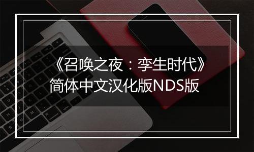 《召唤之夜：孪生时代》简体中文汉化版NDS版