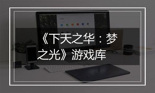 《下天之华：梦之光》游戏库