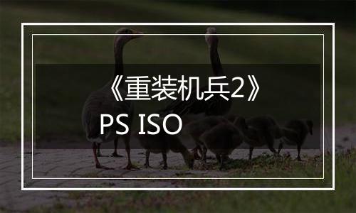《重装机兵2》PS ISO