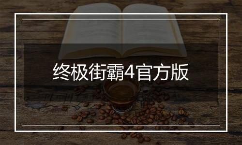 终极街霸4官方版