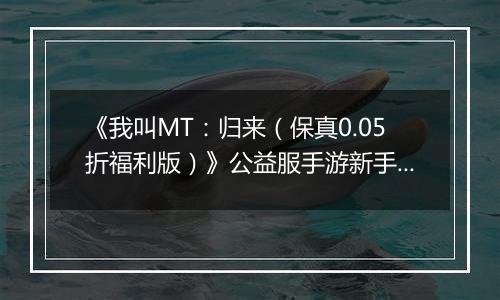 《我叫MT：归来（保真0.05折福利版）》公益服手游新手卡组阵容推荐！
