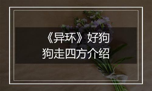 《异环》好狗狗走四方介绍
