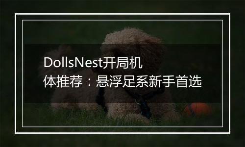 DollsNest开局机体推荐：悬浮足系新手首选