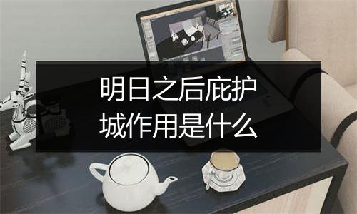 明日之后庇护城作用是什么