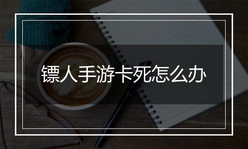 镖人手游卡死怎么办