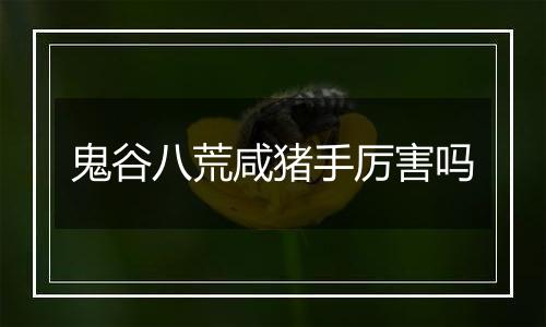 鬼谷八荒咸猪手厉害吗