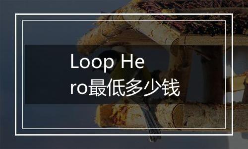Loop Hero最低多少钱