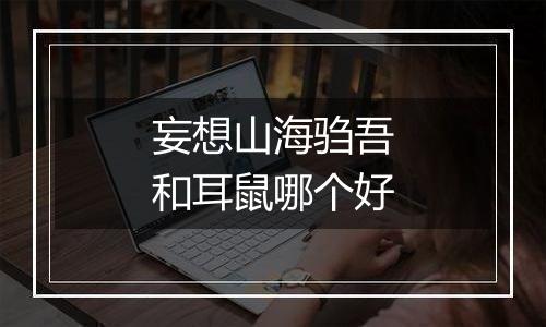 妄想山海驺吾和耳鼠哪个好