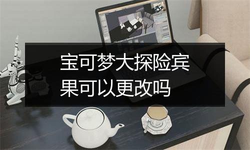宝可梦大探险宾果可以更改吗