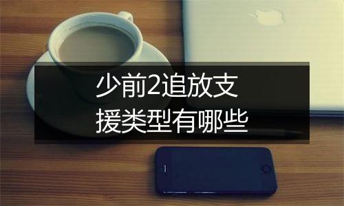 少前2追放支援类型有哪些