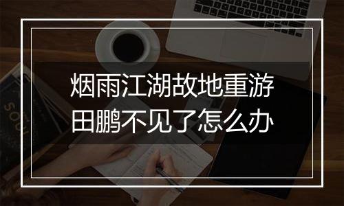 烟雨江湖故地重游田鹏不见了怎么办