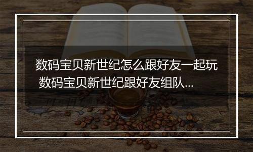 数码宝贝新世纪怎么跟好友一起玩 数码宝贝新世纪跟好友组队方法介绍
