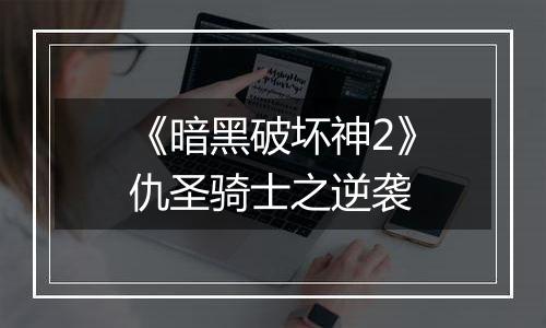 《暗黑破坏神2》仇圣骑士之逆袭