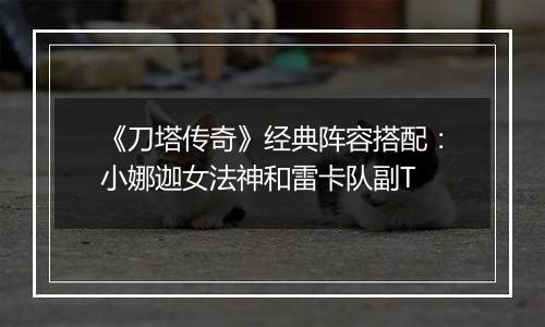 《刀塔传奇》经典阵容搭配：小娜迦女法神和雷卡队副T