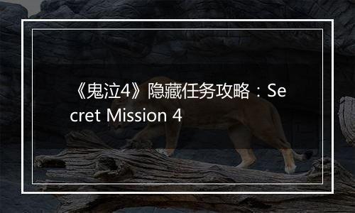 《鬼泣4》隐藏任务攻略：Secret Mission 4