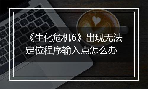 《生化危机6》出现无法定位程序输入点怎么办