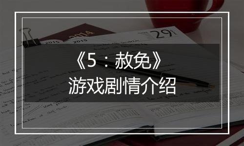 《5：赦免》游戏剧情介绍