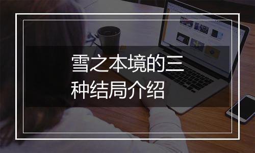 雪之本境的三种结局介绍