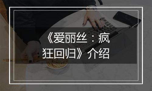《爱丽丝：疯狂回归》介绍