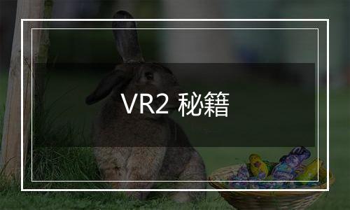 VR2 秘籍