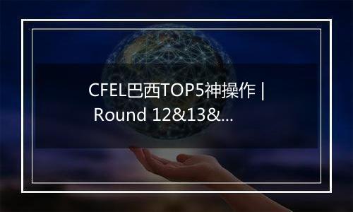 CFEL巴西TOP5神操作 | Round 12&13&14