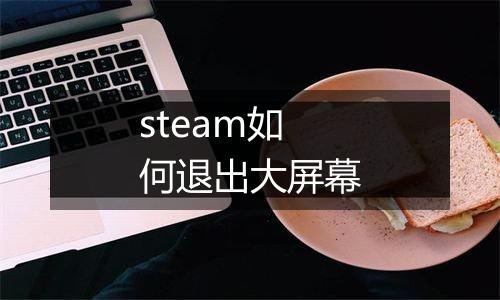 steam如何退出大屏幕