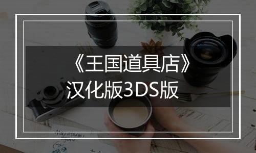 《王国道具店》汉化版3DS版