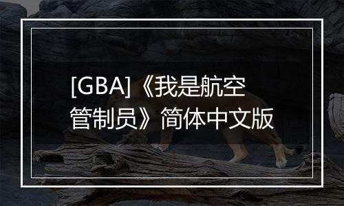 [GBA]《我是航空管制员》简体中文版