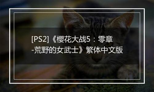[PS2]《櫻花大战5：零章-荒野的女武士》繁体中文版