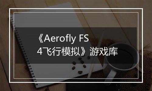 《Aerofly FS 4飞行模拟》游戏库