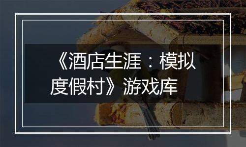 《酒店生涯：模拟度假村》游戏库