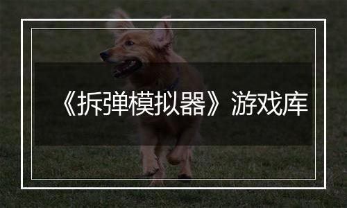 《拆弹模拟器》游戏库