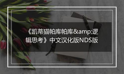 《凯蒂猫帕库帕库&逻辑思考》中文汉化版NDS版