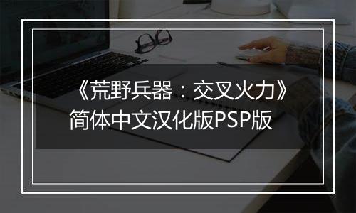 《荒野兵器：交叉火力》简体中文汉化版PSP版
